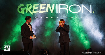 Die zahlreiche Green Iron Awards Gewinner freuten sich über die Auszeichnung von EASYFITNESS