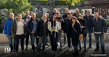 Gruppenbild während der DHZ-Chinareise