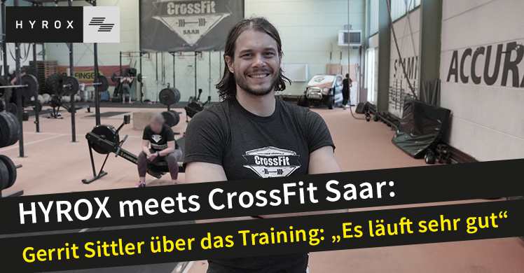 Gerrit Sittler und das CrossFitSaar Team treten am 30. März bei HYROX in Karlsruhe an