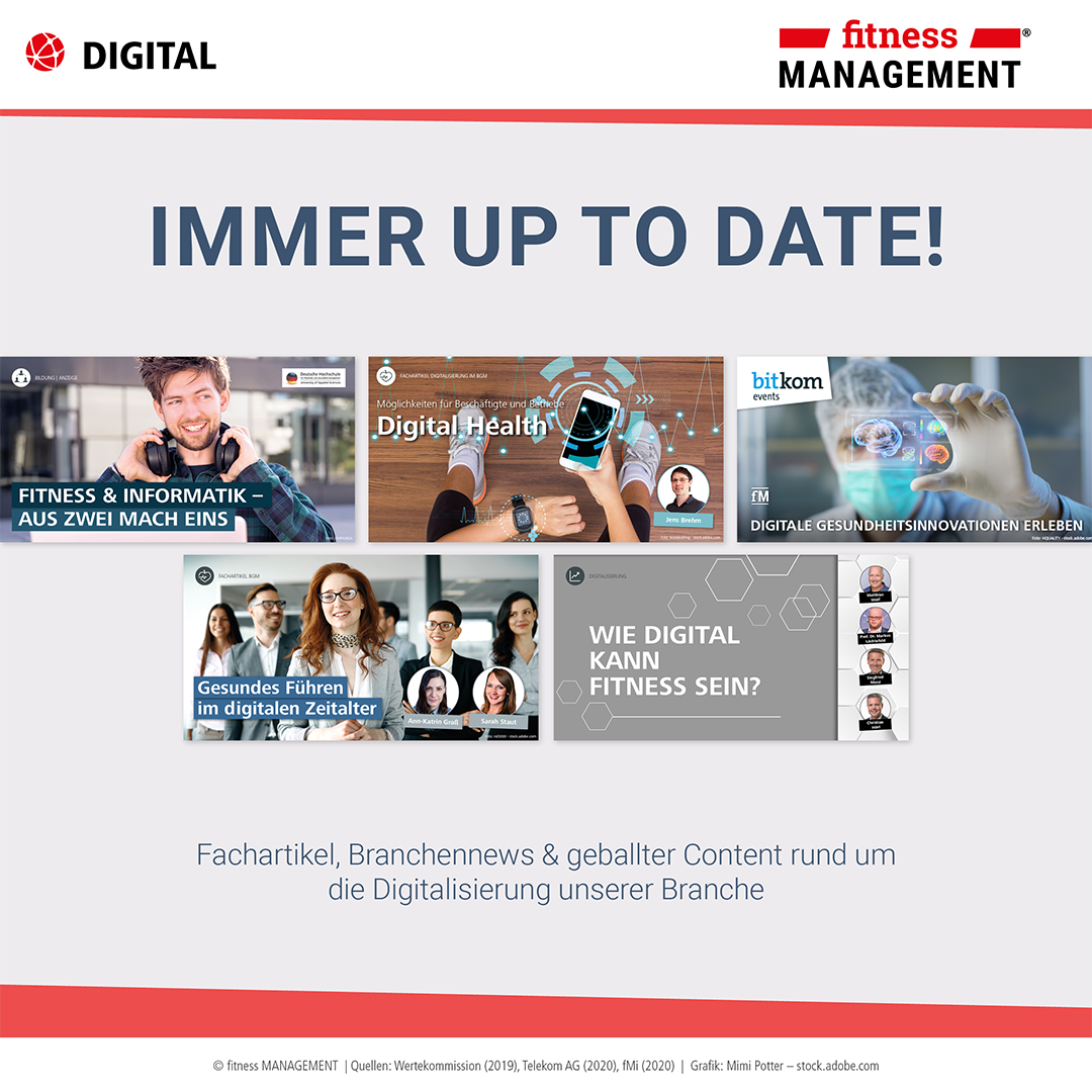 Weitere Artikel über Digitalisierung und digitalen Wandel bei fM – Infografik zum Digitalisierungsindex Mittelstand 2019/2020