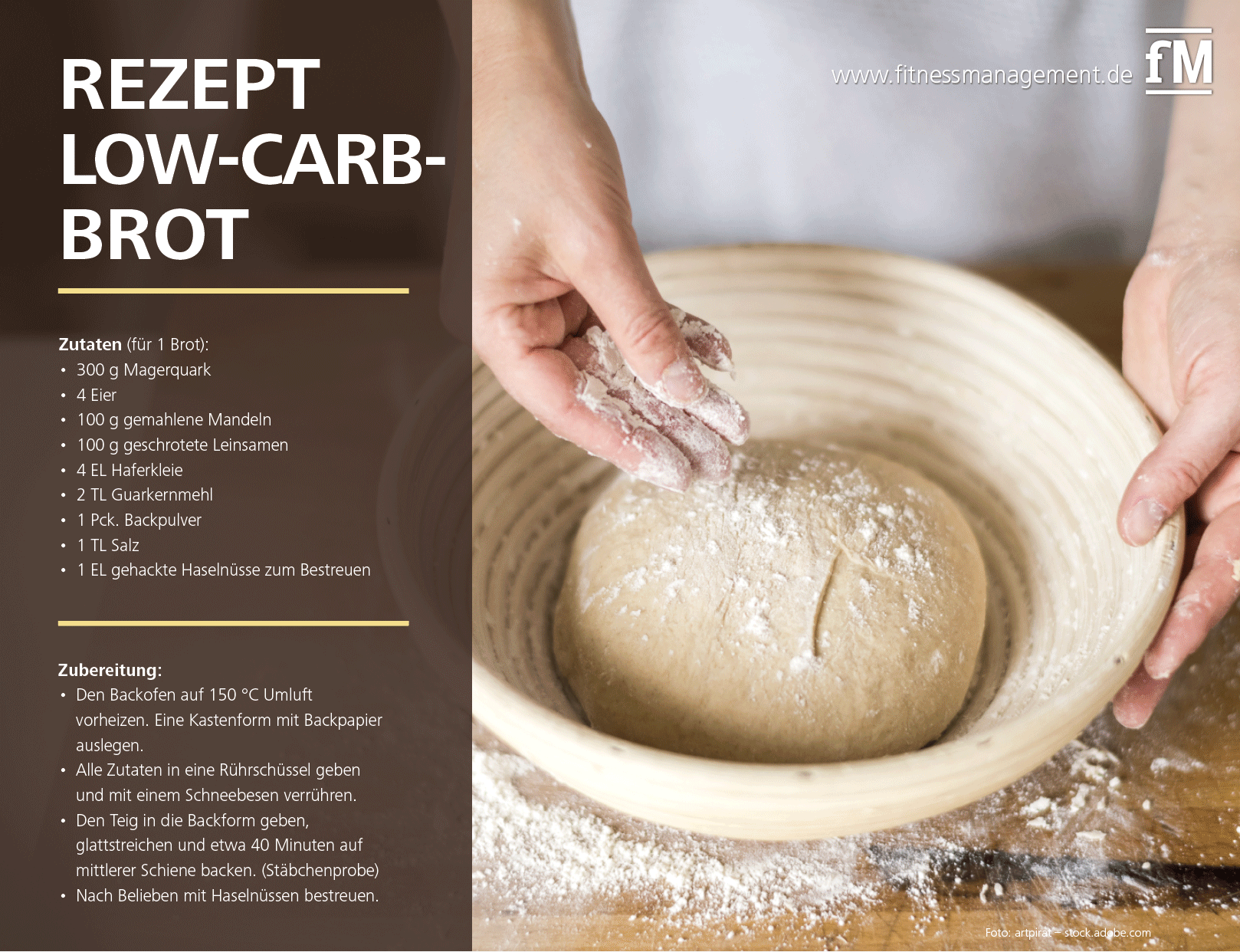 Rezept: Low-Carb-Brot