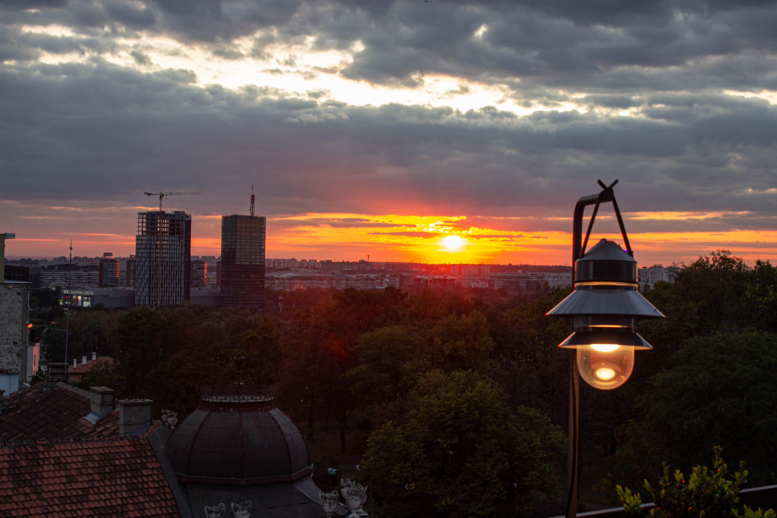 Romantik am Abend: Die DSSV Eventreise nach Belgrad bot auch viele stimmungsvolle Momente.