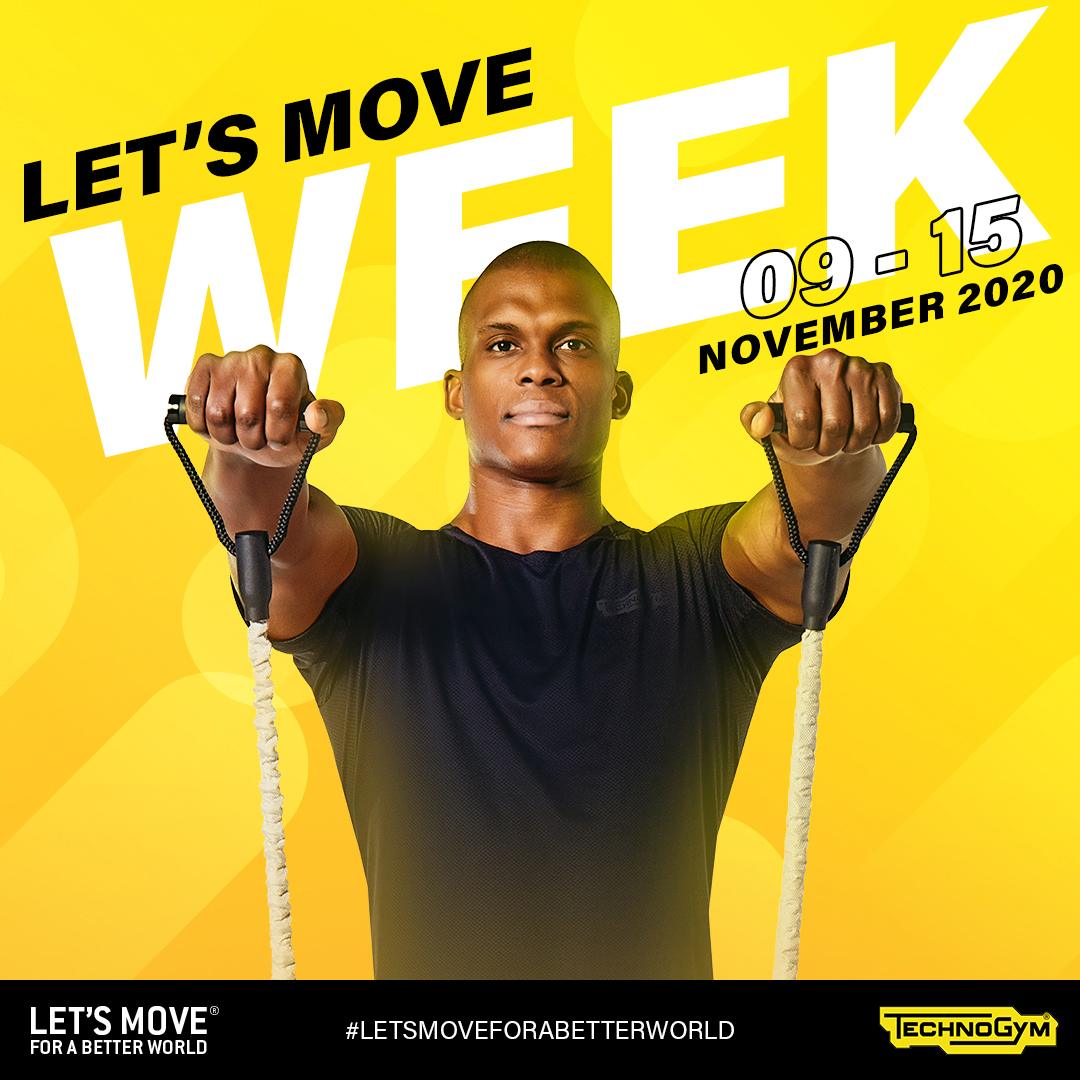 Zeit, dass sich alle bewegen: Technogym-Kampagne 'Let’s Move Week 2020'