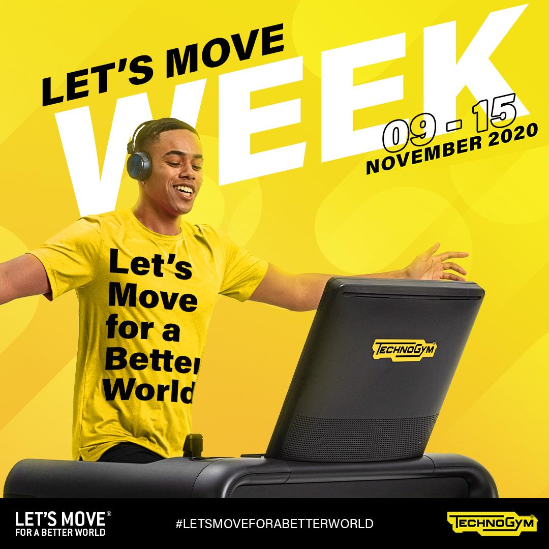 Zeit, dass sich alle bewegen: Technogym-Kampagne 'Let’s Move Week 2020'