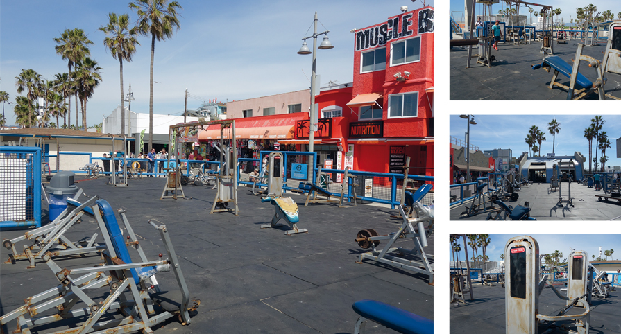 Muscle Beach in Kalifornien