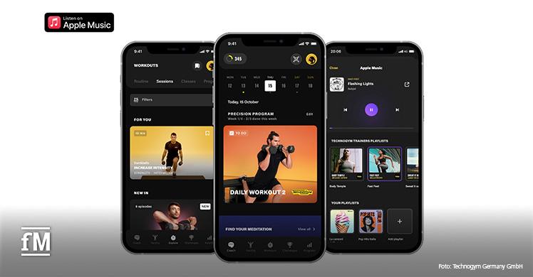 Mit Technogym zu den Lieblings-Playlists auf Apple Music trainieren