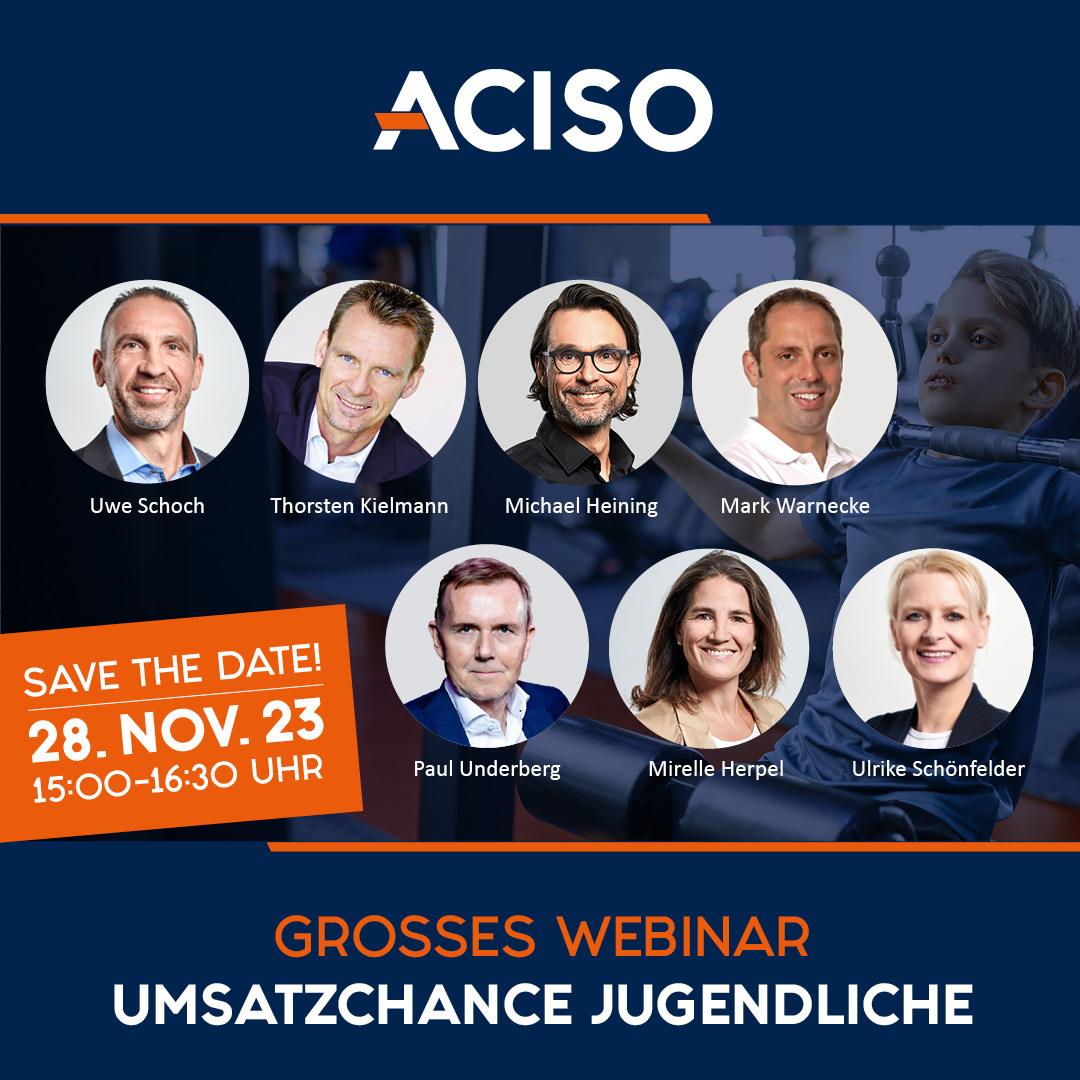 Jetzt anmelden: ACISO Webinar 'Umsatzchance Jugendliche'