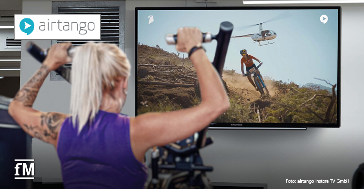 360-Grad-Infotainment von airtango für Ihr Fitnessstudio