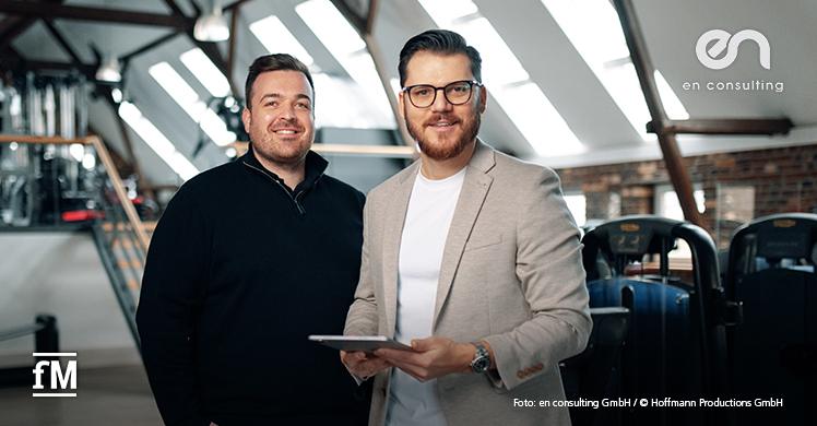 Daniel Erpenbach und Daniel Neumann, Geschäftsführer der en consulting GmbH