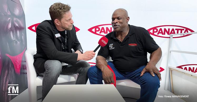 Interview mit Ronnie Coleman am Panatta-Stand auf der FIBO 2024