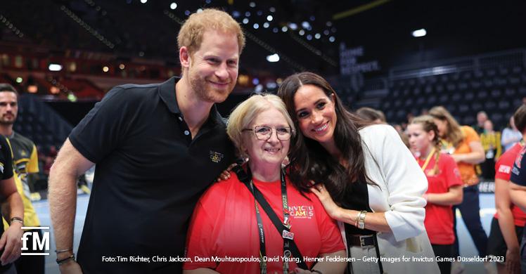 Invictus Games 2023: Gruppenbild mit Prinz Harry, Duke of Sussex 