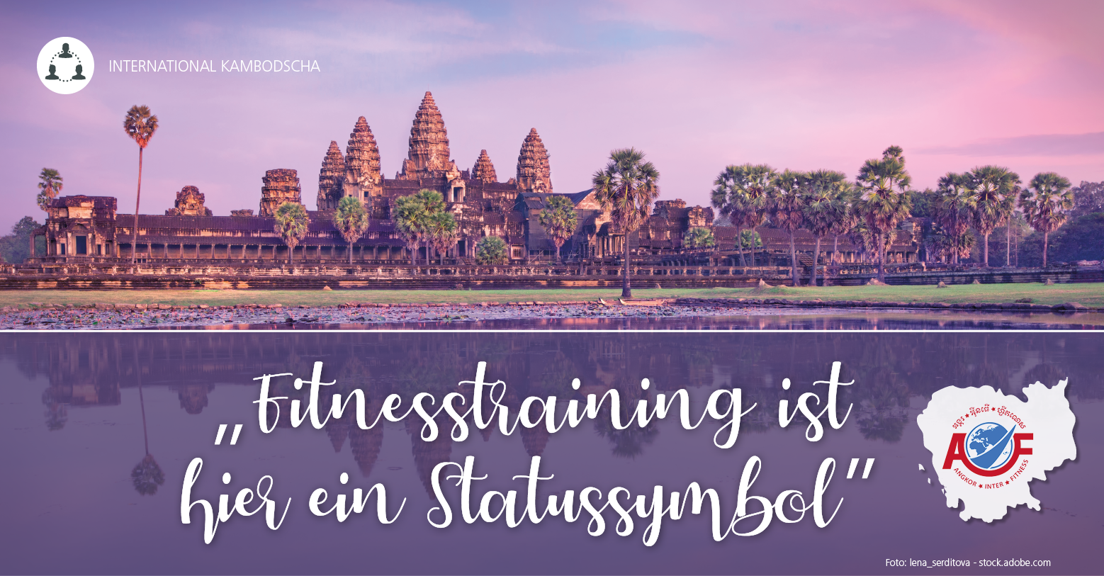 Ankgor Inter Fitness in Siem Reap – 'Fitnesstraining ist hier ein Statussymbol'