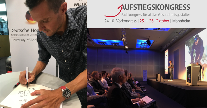 Ironma-Weltmeister Jan Frodeno bem Aufstiegskongress 2019: Vielen Dank für Ihren Besuch: Wir sehen uns beim Aufstiegskongress 2020 vom 8. bis 10. Oktober 2020!