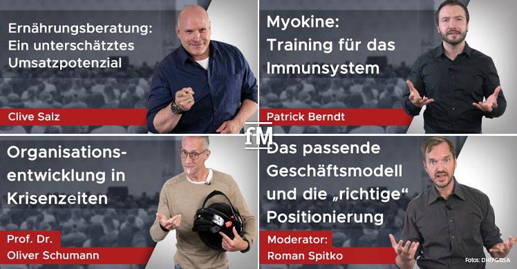 Expertenwissen zu Ernährung, Training, Krisenmanagement und Positionierung: Jetzt Vorträge des Aufstiegskongress im Video abrufen.