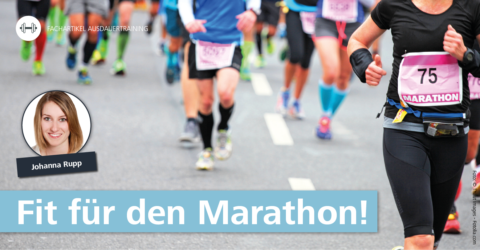 Marathonlauf mit System: eine solide Vorbereitung ist alles.