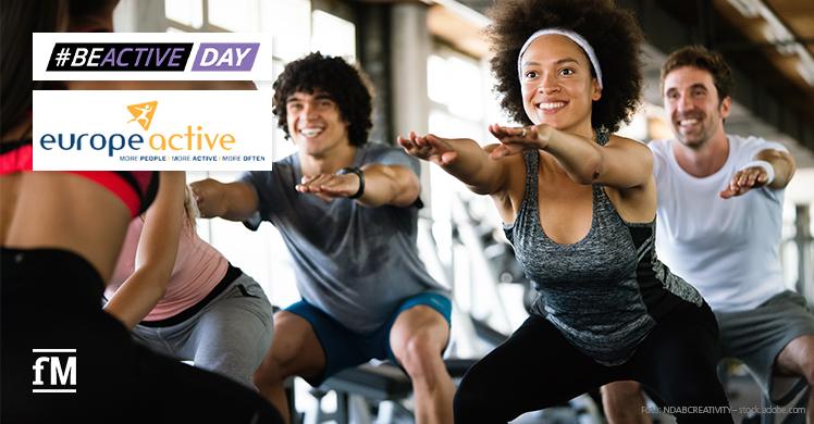 Mehr Fitness für Europa: Millionen Sportler feiern den #BEACTIVE DAY 2021.