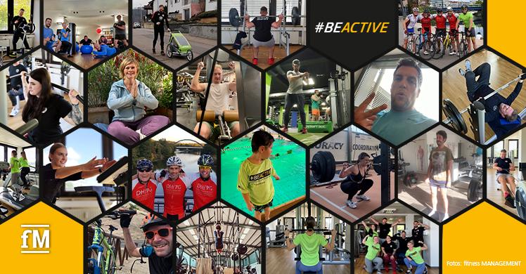 #BEACTIVEDAY: Das Team geht mit gutem Beispiel voran