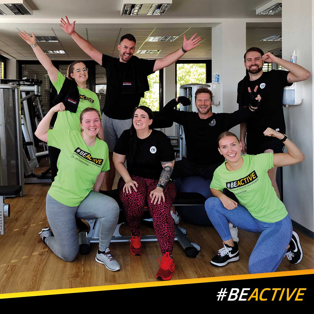 #BEACTIVEDAY: fM-Team geht mit gutem Beispiel voran