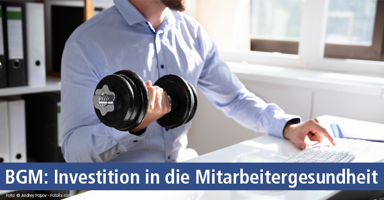 Fitness und Gesundheit spielen gerade am Arbeitsplatz eine immer entscheidendere Rolle.