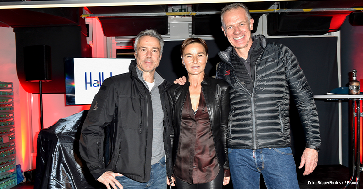 Hannes Jaenicke, Barbara Lohse und Henrik Gockel Grand Opening von Prime Time Fitness in der Maximilianstraße in München am 20.01.2020