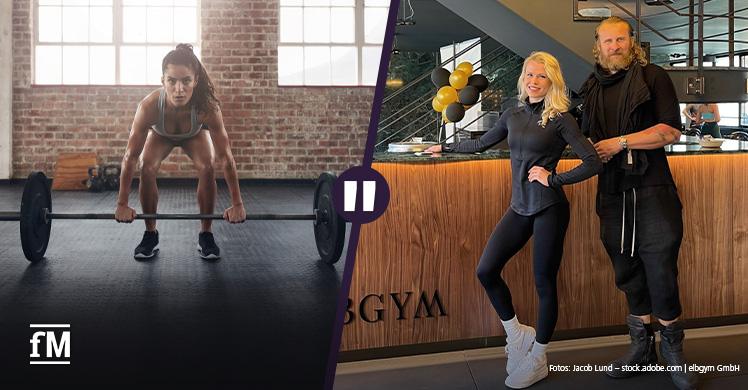 Olympisches Gewichtheben und Powerlifting als Trainingsangebot in ELBGYM Studios: Interview mit Lisa Maus (u. a. Head of Operations, Studioleitung und Bodybuilderin) und ELBGYM-Gründer Wilhelm Schröter.