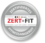 Zertifiziertes Fitnessangebot nach DIN 33961: BSA-Zert