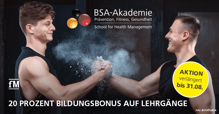 20 Prozent Bildungsbonus auf Lehrgänge der BSA-Akademie