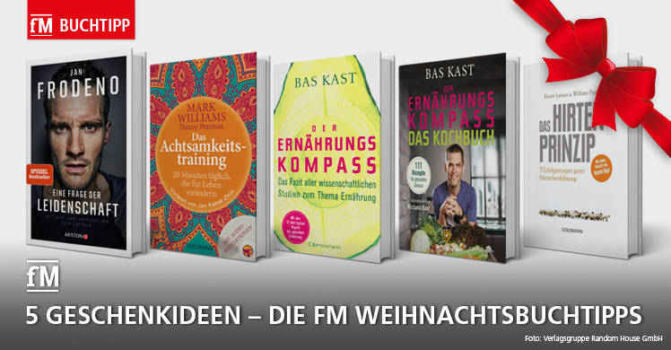 Buchtipps für Weihnachten: Geschenkideen für Leseratten für die Extraportion Trainingsmotivation