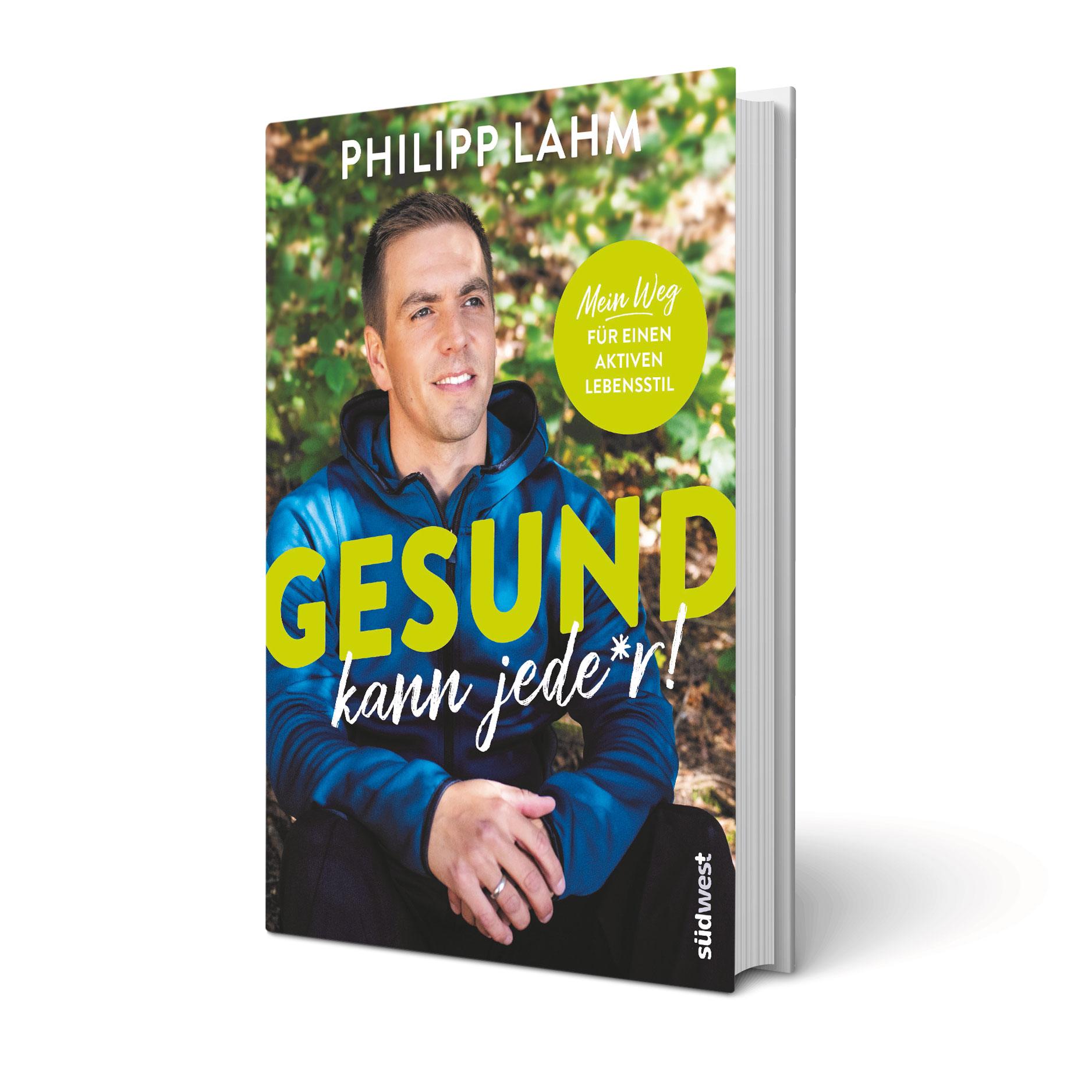 Das Buch 'Gesund kann jede*er' von Ex-Fußballnationalspieler Philipp Lahm erschien am 16. Mai 2022 im Südwest Verlag.