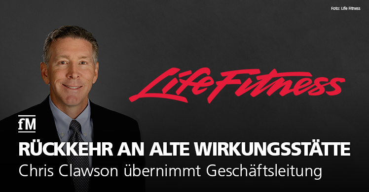 Chris Clawson löst Jason Worthy beim weltweit führenden Hersteller von Premium-Fitnessgeräten Life Fitness ab.