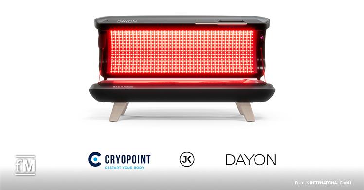 Optimal regenerieren und entspannen: DAYON, eine Marke der JK Group, kooperiert strategisch mit Cryopoint