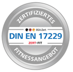 DIN EN 17229 Zertifikat für Fitnessstudios