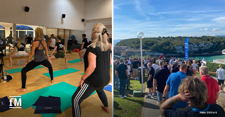 Les Mills Class und Netzwerken unter der spanischen Sonne beim DSSV-Event 2024