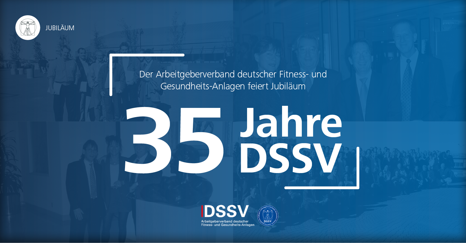 Allen Grund zu Feiern: Der Arbeitgeberverband deutscher Fitness- und Gesundheits-Anlagen (DSSV) feiert 2019 seinen 35. Geburtstag.