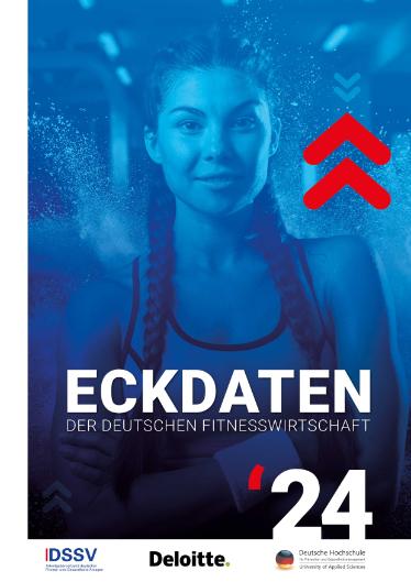 Jetzt hier die 'Eckdaten der deutschen Fitnesswirtschaft 2024' bestellen