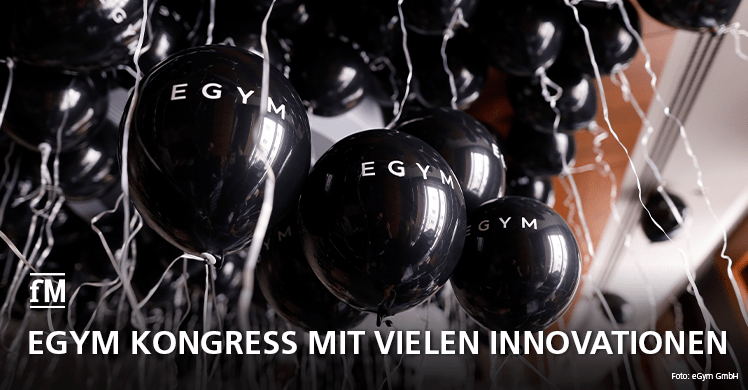 Zum zehnjährigen Firmenjubiläum veranstaltet eGym einen Kongress mit vielen Innovationen