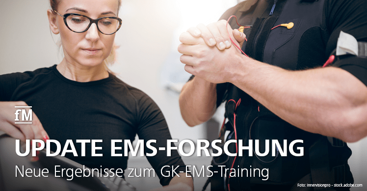 Neue Studienergebnisse zum Ganzkörper-EMS-Training veröffentlicht.