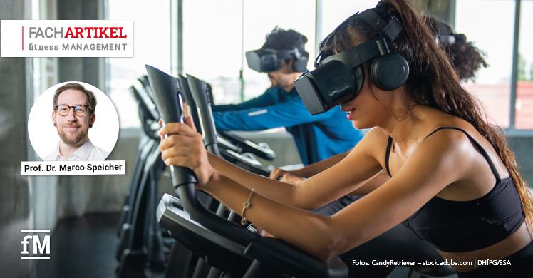 Digitale Trainingserlebnisse: VR-Training setzt neue Motivationsimpulse – Fachartikel Prof. Dr. Marco Speicher