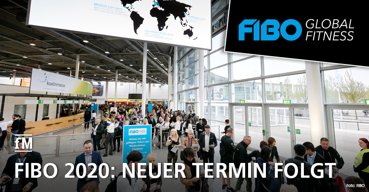 Coronavirus COVID-19: Die Fitnessmesse FIBO in Köln ist auf die zweite Jahreshälfte 2020 verschoben – ein neuer Termin folgt, gekaufte Tickets weiterhin gültig