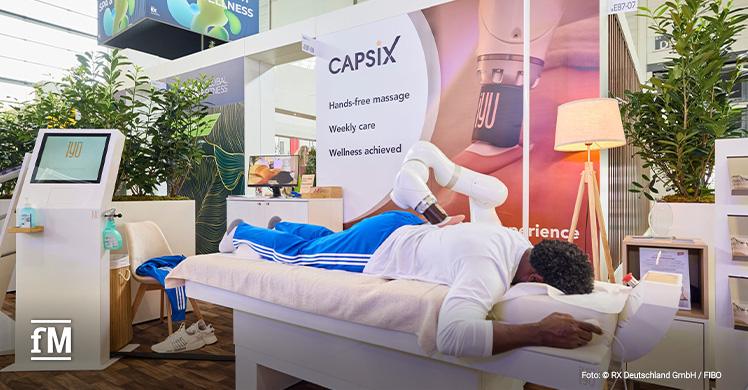 High-Tech für mehr Wohlbefinden: Die innovative Massage-Lösung auf der FIBO 2025 zeigt, wie Technologie und Wellness miteinander verschmelzen