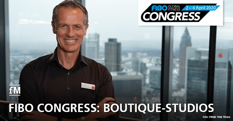 FIBO CONGRESS 2020: Vortrag von Henrik Gockel zum Thema 'Boutique-Studios – Wie sie den Markt verändern und wie man darauf reagieren kann'