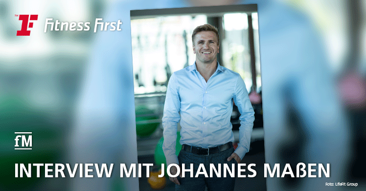 fM Interview mit Johannes Maßen, Geschäftsführer bei Fitness First Germany