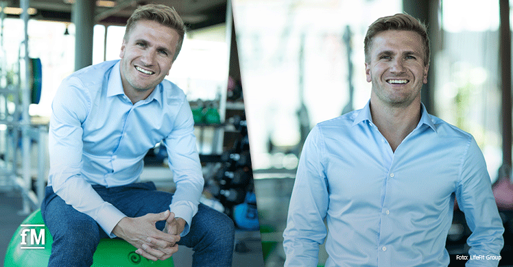 Der neue Fitness First CEO ist ein sehr angenehmer Gesprächspartner