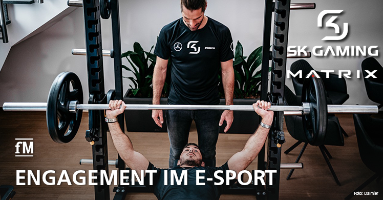 Gaming trifft Fitness: Matrix offizieller Fitnessgeräte-Partner der E-Sport Organisation SK Gaming