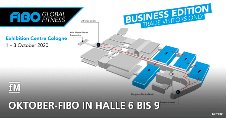 Oktober-FIBO in Halle 6 bis 9