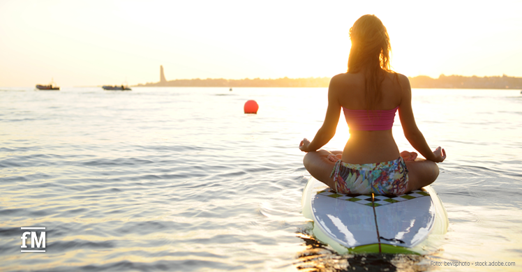 Yoga auf dem Paddelboard: SUP Yoga