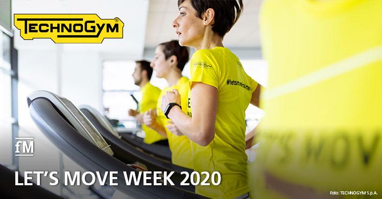 Vereint im Kampf gegen Bewegungsmangel: Technogym-Kampagne 'Let’s Move Week 2020'