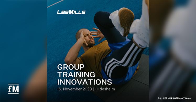 Jetzt für die Les Mills Group Training Innovations Hildesheim anmelden