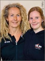 Jana und Maren Sauck, Inhaberin und Master-Studentin, Fitnesscenter Gym80 Bassum