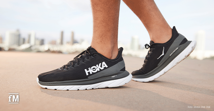 Für Fitnesssportler und Läufer gleichermaßen geeignet: Der neue HOKA Mach 4.